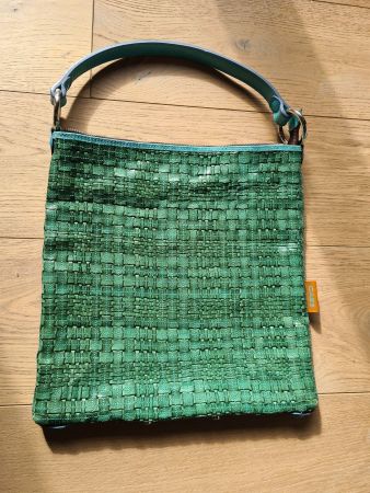 Gabs Sofia Echtledertasche gewoben