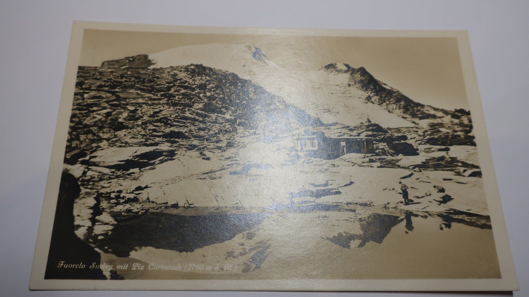 Cartes postales: Fuorcla Surley mit Piz Corvatsch – D'occasion à Cormoret par Pascalll2001 1