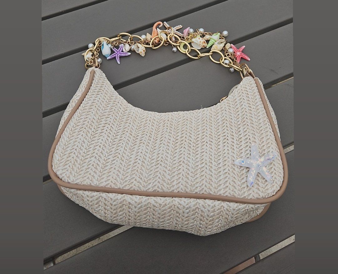 Borse da donna: Beach Handtasche mit Muscheln – Nuovo e nell'imballaggio originale da Suhr venduto da jes_rtc9