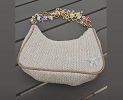 Beach Handtasche mit Muscheln