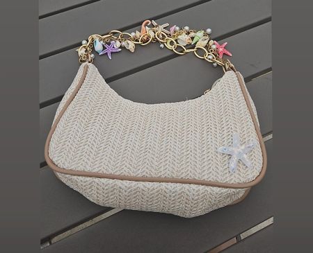 Beach Handtasche mit Muscheln