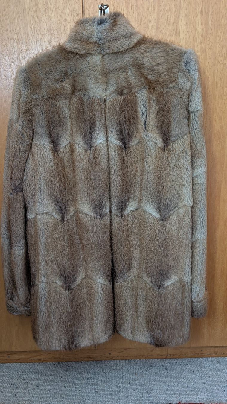 Giacche: Pelzjacke aus Bisam – Usato da Solothurn venduto da Optaia0 1