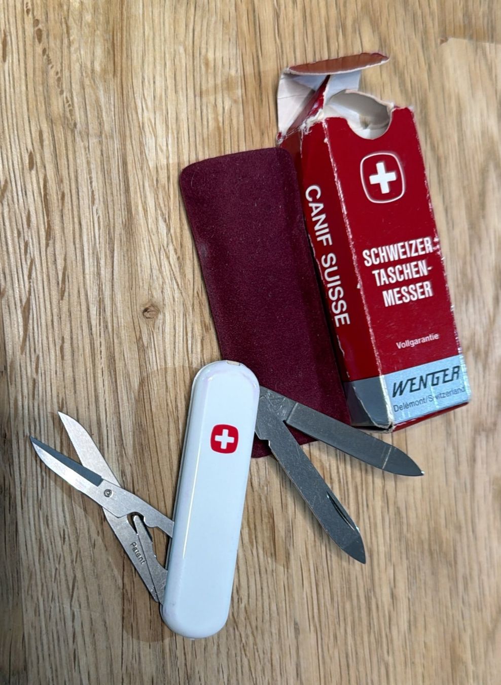 Wenger Coltelli tascabile: WENGER  SACKMESSER SCHINDER WAGGON – Usato da Zürich venduto da Frei-Occasionen 3