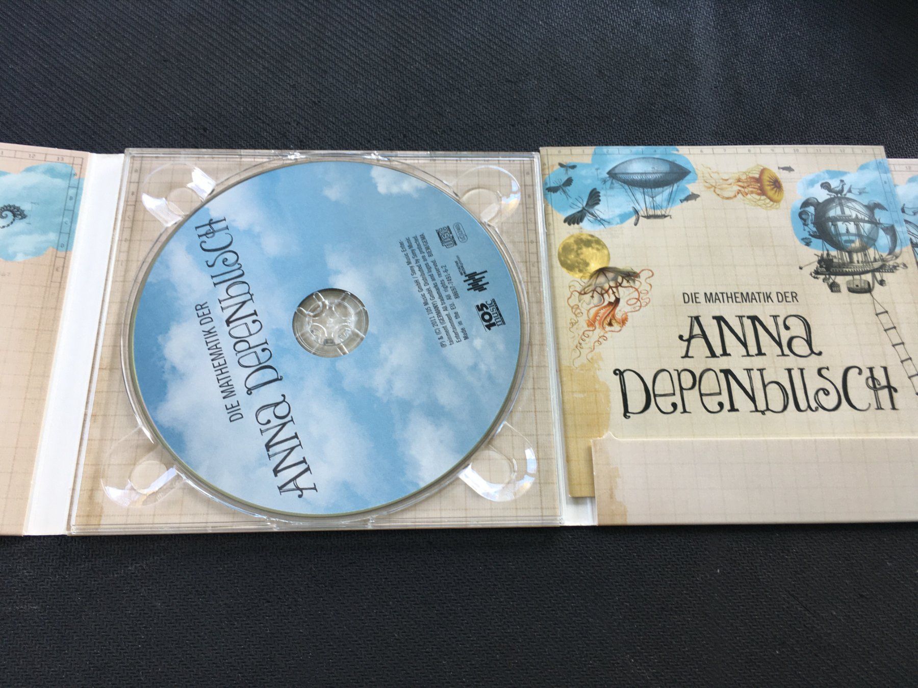 CDs: Anna Depenbusch - Die Mathematik der -CD- – Gebraucht aus St.Gallen von MedienJoe 1