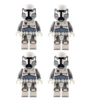 4x SW1346 Imperial Commando Star Wars LEGO (NEU)
