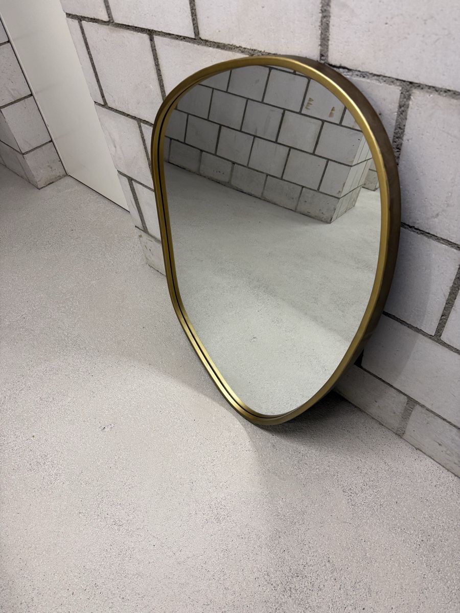 Specchi: Lawrence Grey Wall Mirror Gold Organic Shape – Nuovo (secondo la descrizione) da Zürich venduto da PetiteSeller 4