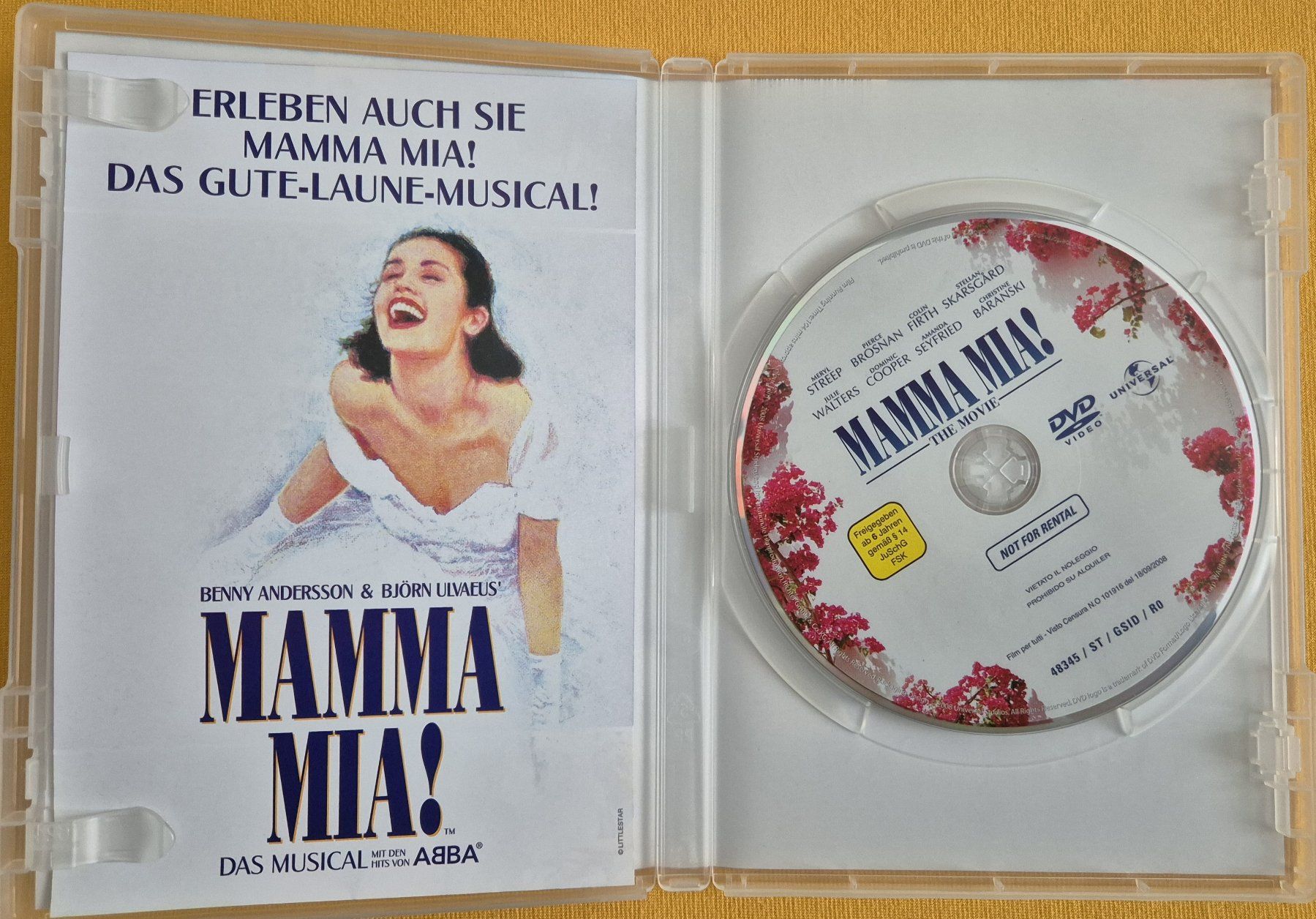 Alle DVDs: DVD "Mamma Mia!" – Gebraucht aus Bern von TPF001 1