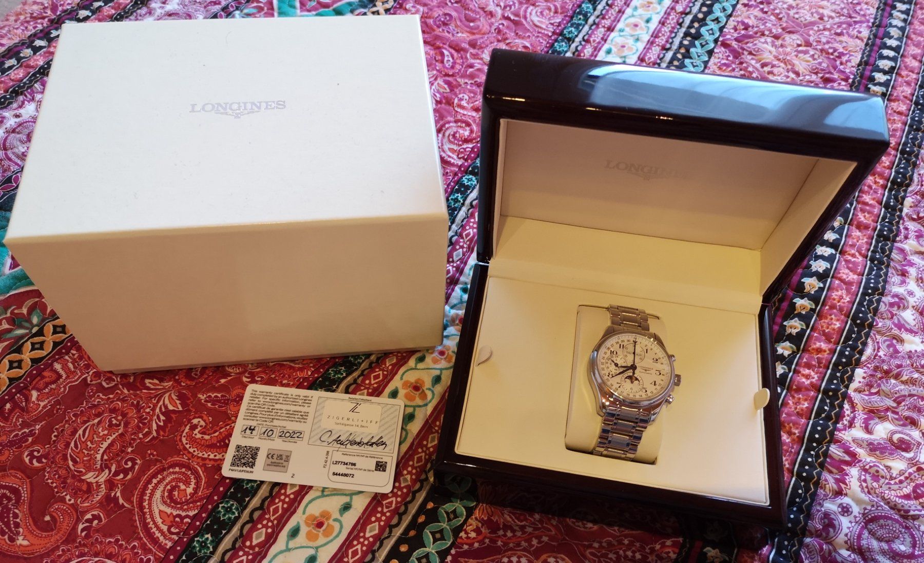 Longines Orologi: Longines Master Collection Mondphase 42mm – Usato da Hägglingen venduto da Em4ecaps 1