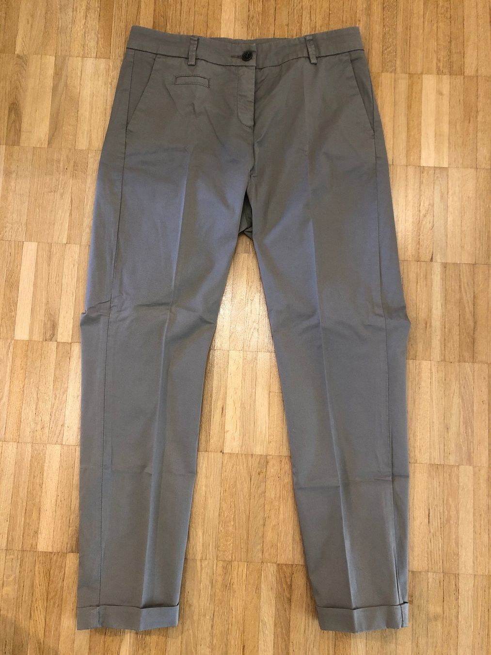 Cambio Pantaloni: Cambio Stella Stoffhose Gr 38 beige-grau – Usato da Berg am Irchel venduto da Zweiti_Chance