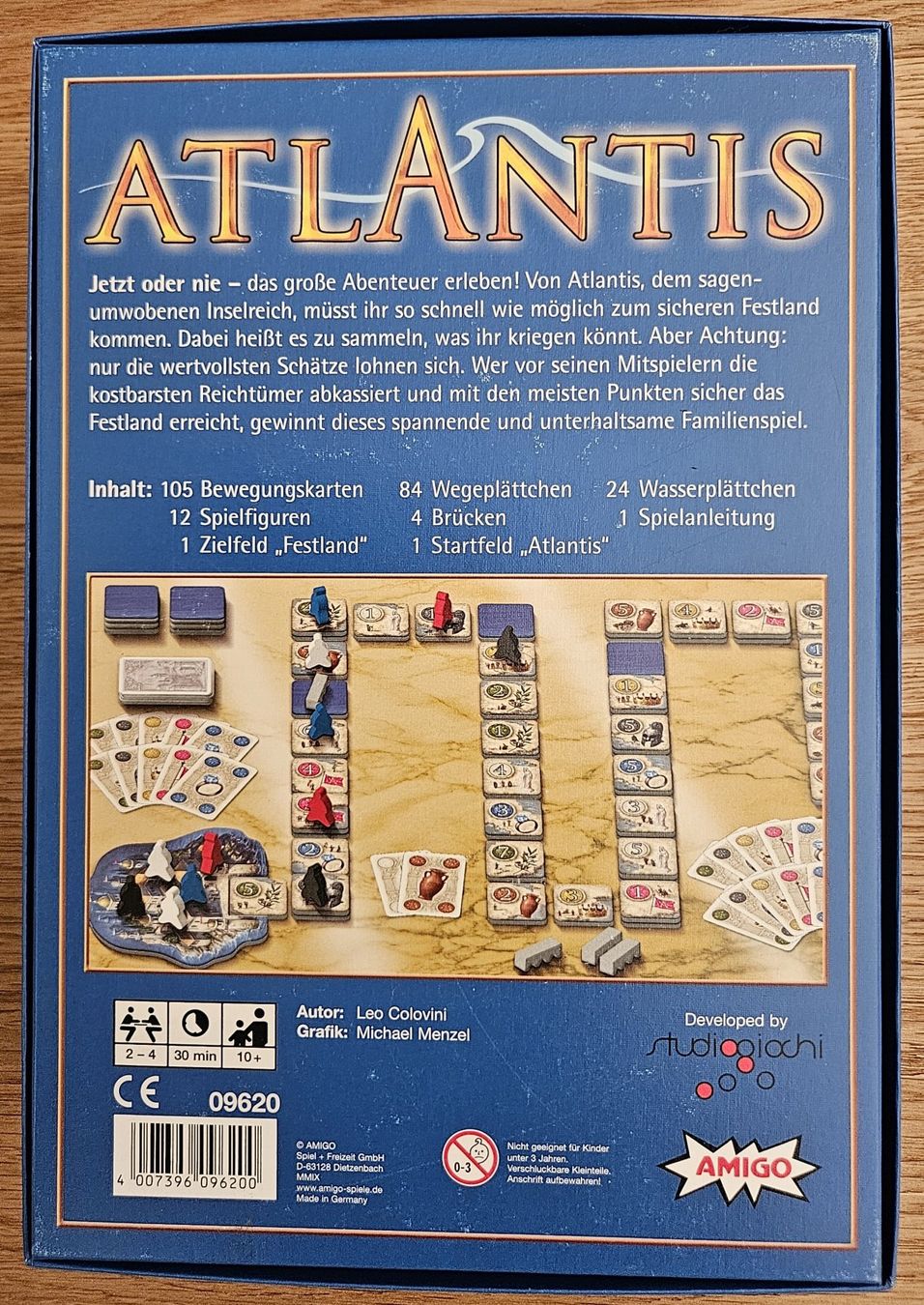 Amigo Giochi: Familienspiel Atlantis – Usato da Schaffhausen venduto da asyouwestley 2
