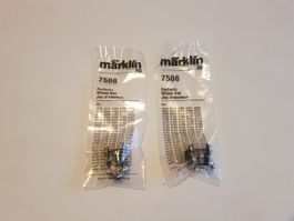 Märklin, 2 X  N° 7586, Wagenradsätze Gleichstrom, essieux