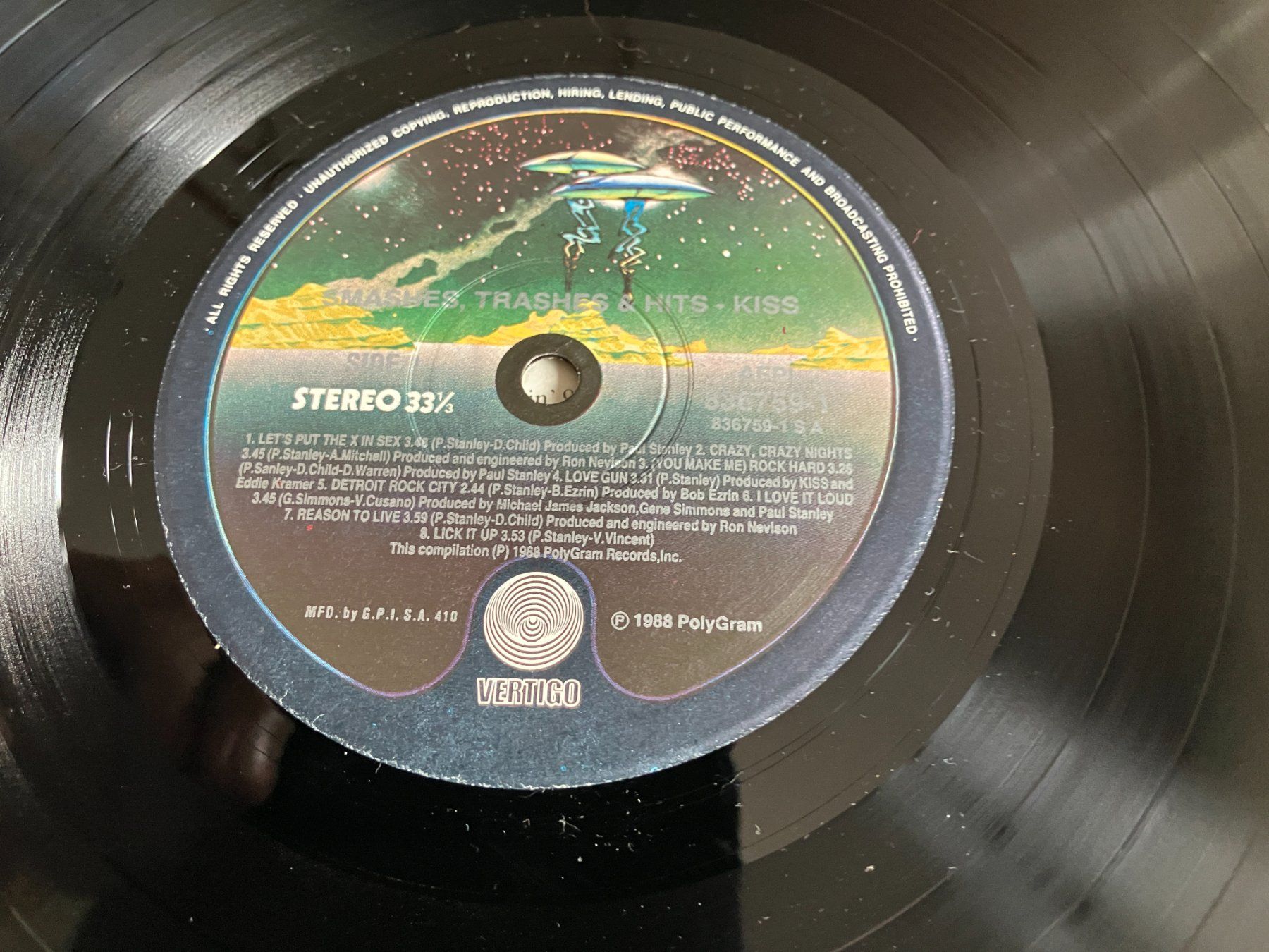Vinyles: Kiss – D'occasion à Aarwangen par Jukebox3 7