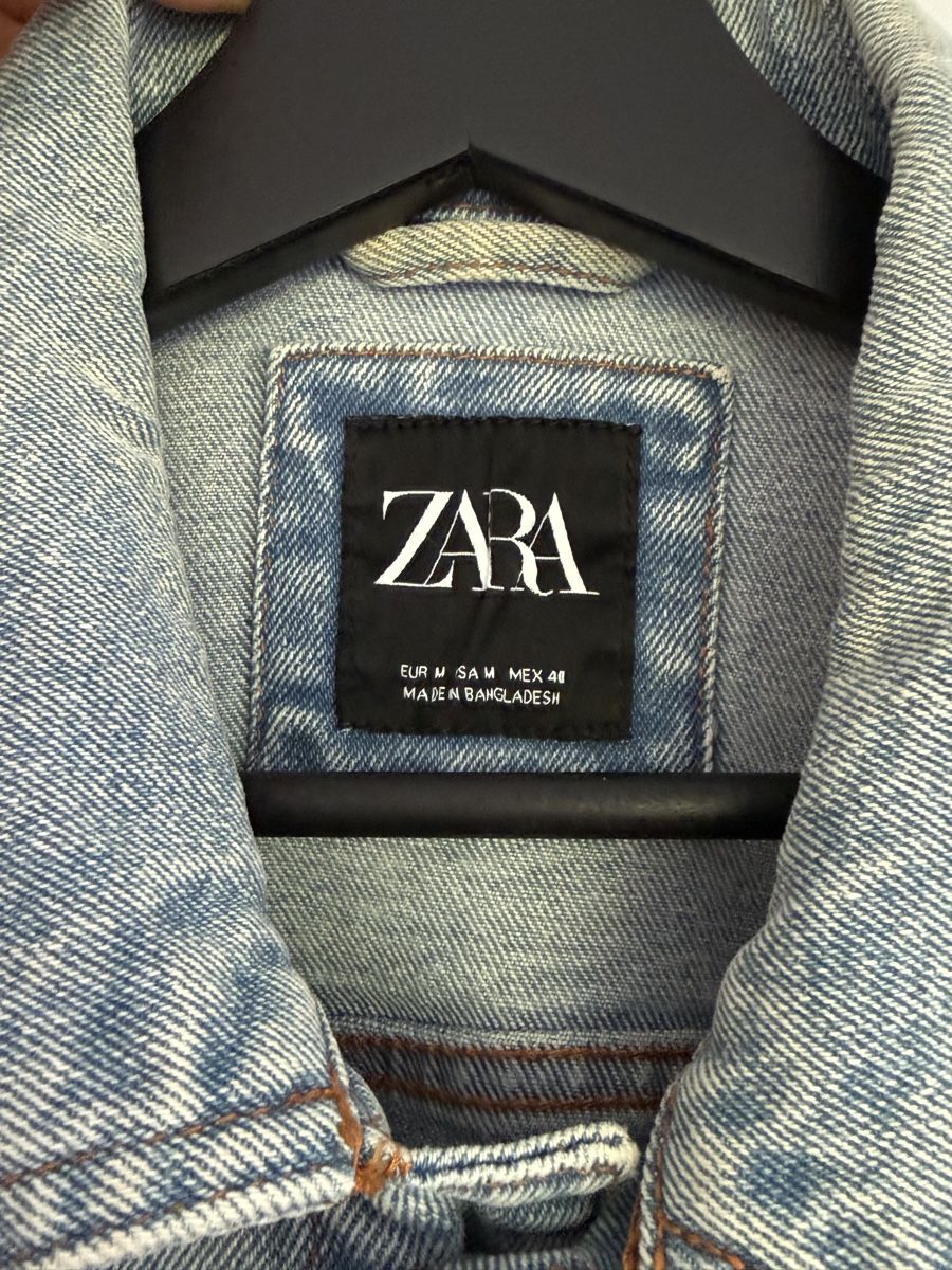 Zara Giacche: Zara Denim Jacket Size M - Light Wash – Usato da Luzern venduto da georgelawrence 4