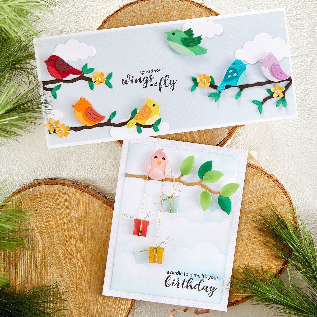 Sciablone: Spellbinders Dies ** Sweet Birds ** – Nuovo e nell'imballaggio originale da Rubigen venduto da rofi100 2