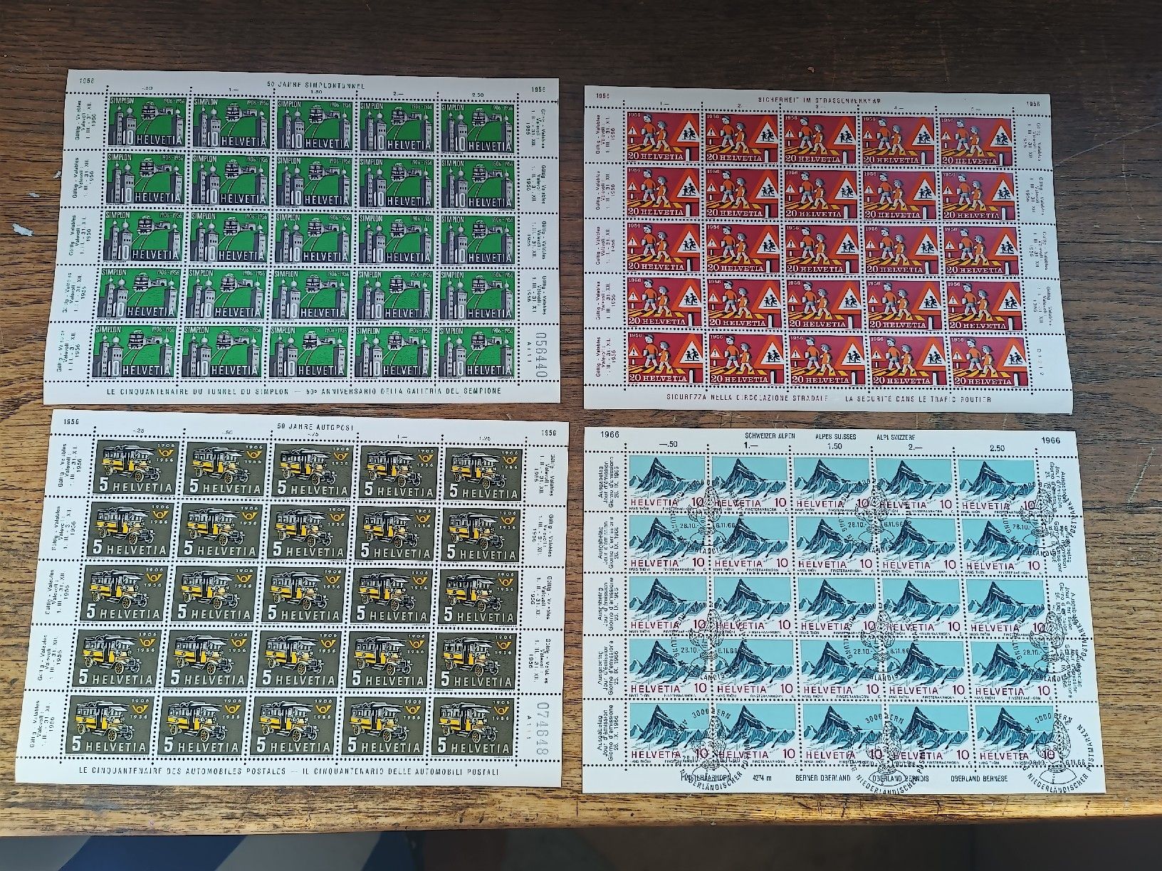 Tous les timbres: Sammlung Briefmarken Bögen – D'occasion à Brugg AG par Ente015 4