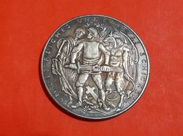 Medaille 1944, 2. Weltkrieg, Europas Schicksal, 36mm