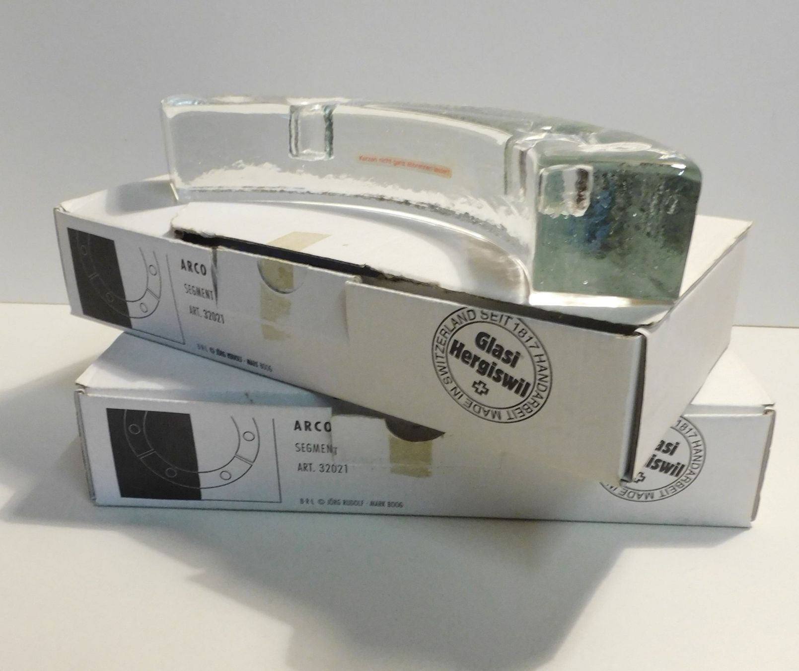 Niederer Portacandele: Design Roberto Niederer Kerzenständer - 2 Pack   OVP - wurde – Usato da Sursee venduto da 76 5