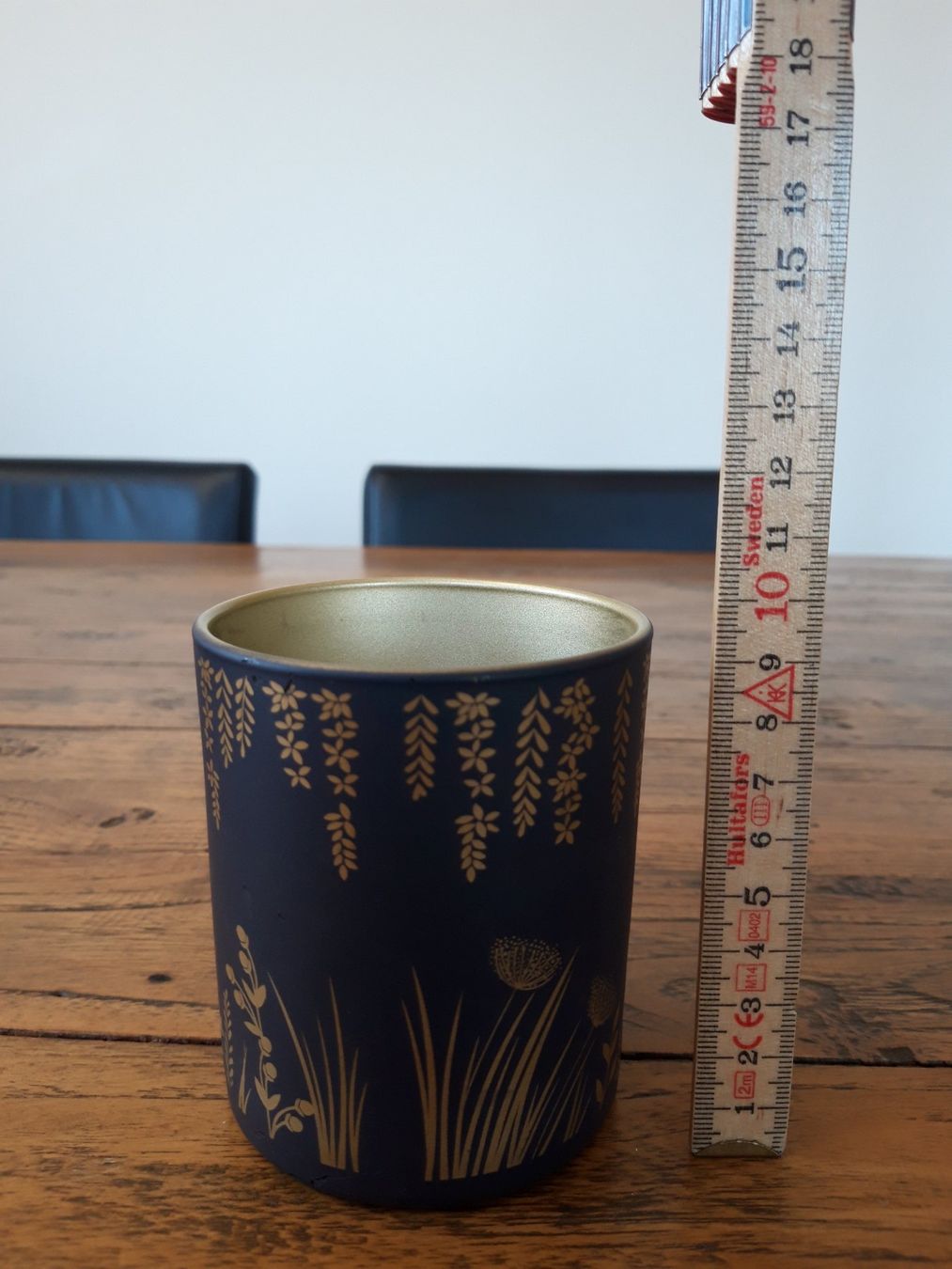 Portacandele: Kerzenhalter Windlicht Sara Miller Boho Ethno violett Glas – Usato da Feuerthalen venduto da tanatha_st 1
