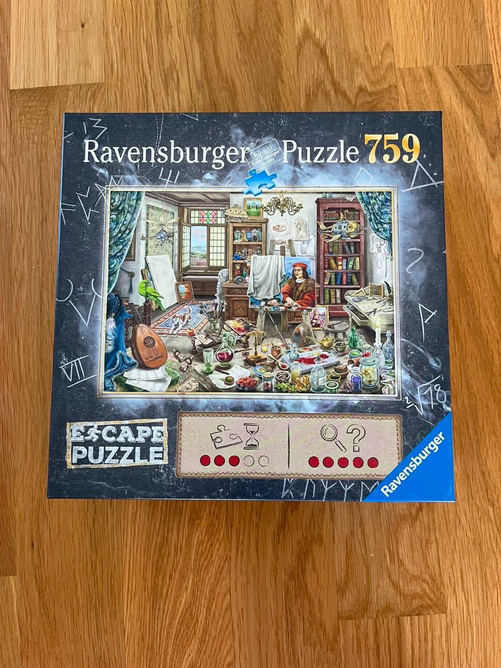 Ravensburger Puzzles: Ravensburger Escape Puzzle - Kuenstleratelier – Gebraucht aus Luterbach von val_ccd6