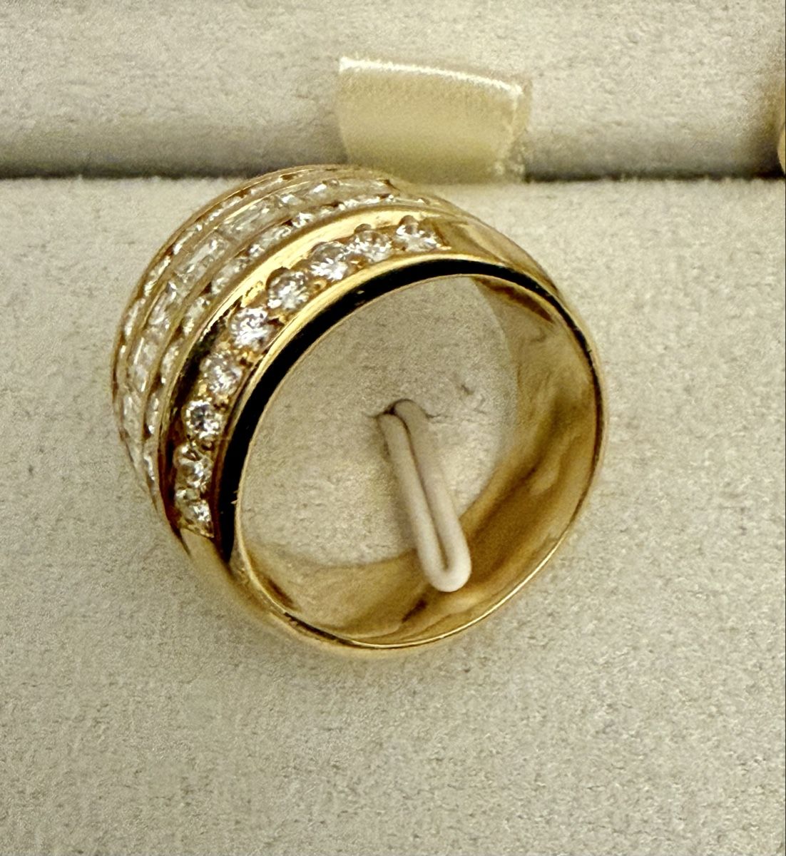 Anelli: Diamant Luxus Ring ca. 3.54ct. Diamanten – Usato da Münsingen venduto da Goldvreneli1897 4