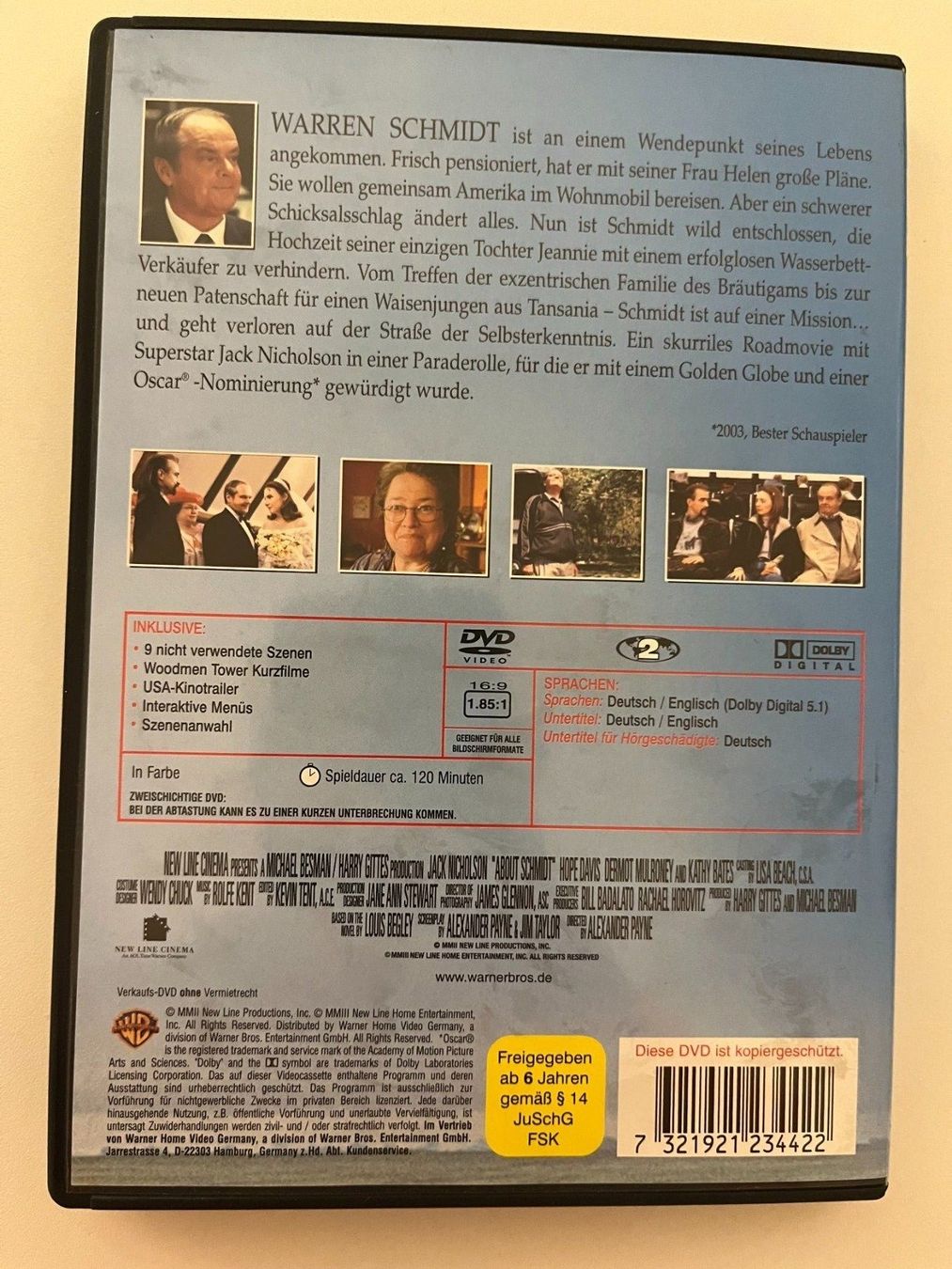 Alle DVDs: "About Schmidt" mit Jack Nicholson – Gebraucht aus St.Gallen von TheArchivist 1