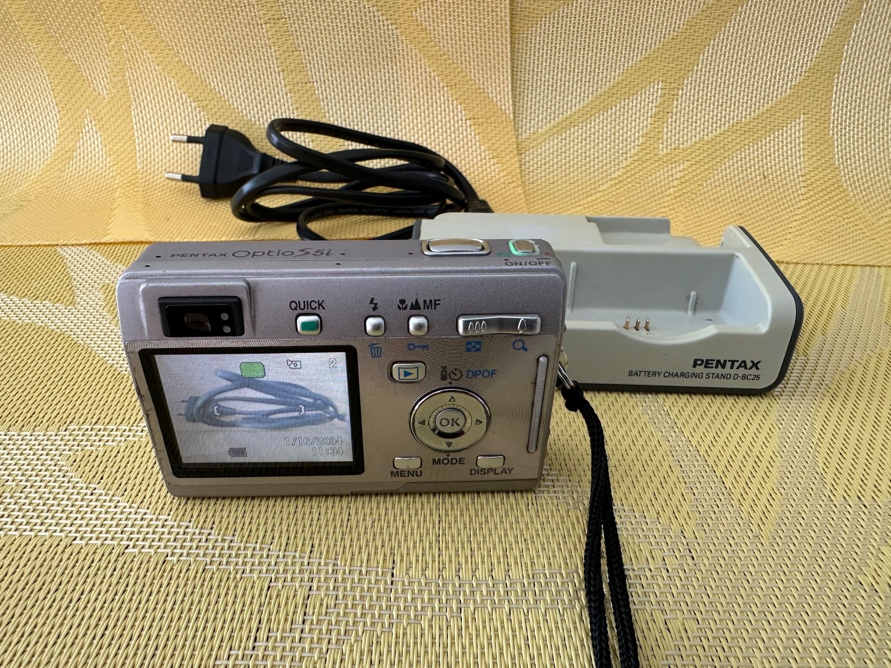 Pentax Fotocamera: Pentax Optio mini kamera – Usato da RHEINFELDEN venduto da Hammer9 5