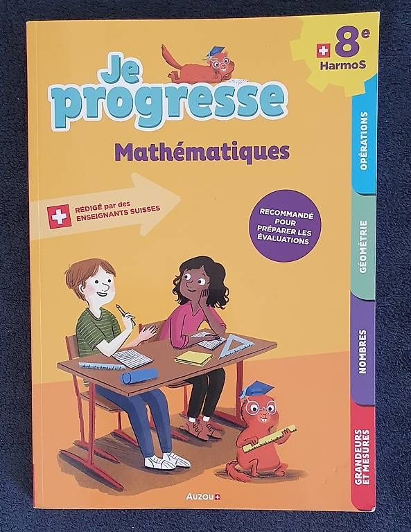 Libri: Français + maths 8 Harmos Je progresse – Usato da Servion venduto da meno999 3