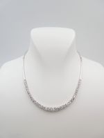 DIAMANT COLLIER IN 750 WEISSGOLD