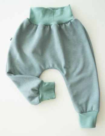 Fleece/Thermo Pumphose - Dusty Mint -  Gr.74/80 -NEU