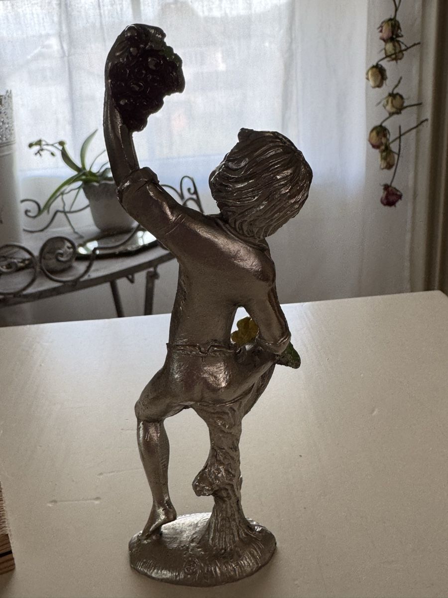 Statuette: Vintage Zinnfiguren Junge und Mädchen – Usato da Lotzwil venduto da Tgdromad 5