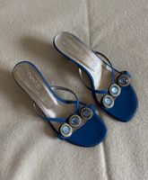 Vintage Italian diamond kitten heels