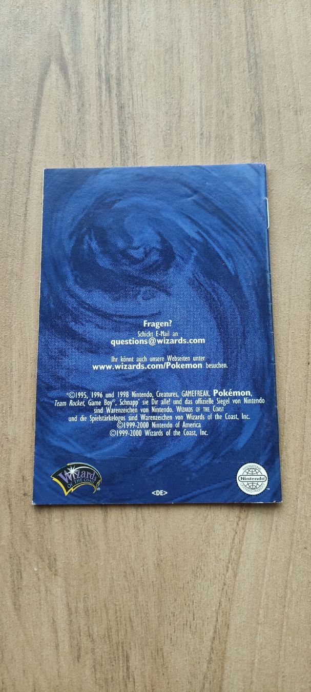 Pokémon Carte collezionabili: Pokemon Erweiterte Regeln Version 2 / Jahr 2000 – Usato da Villmergen venduto da rolling_thunder 1