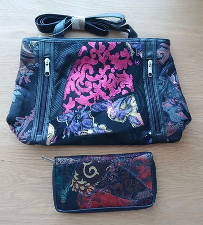 Stefano Handtasche & Portemonnaie Set, Neu mit Etikett!