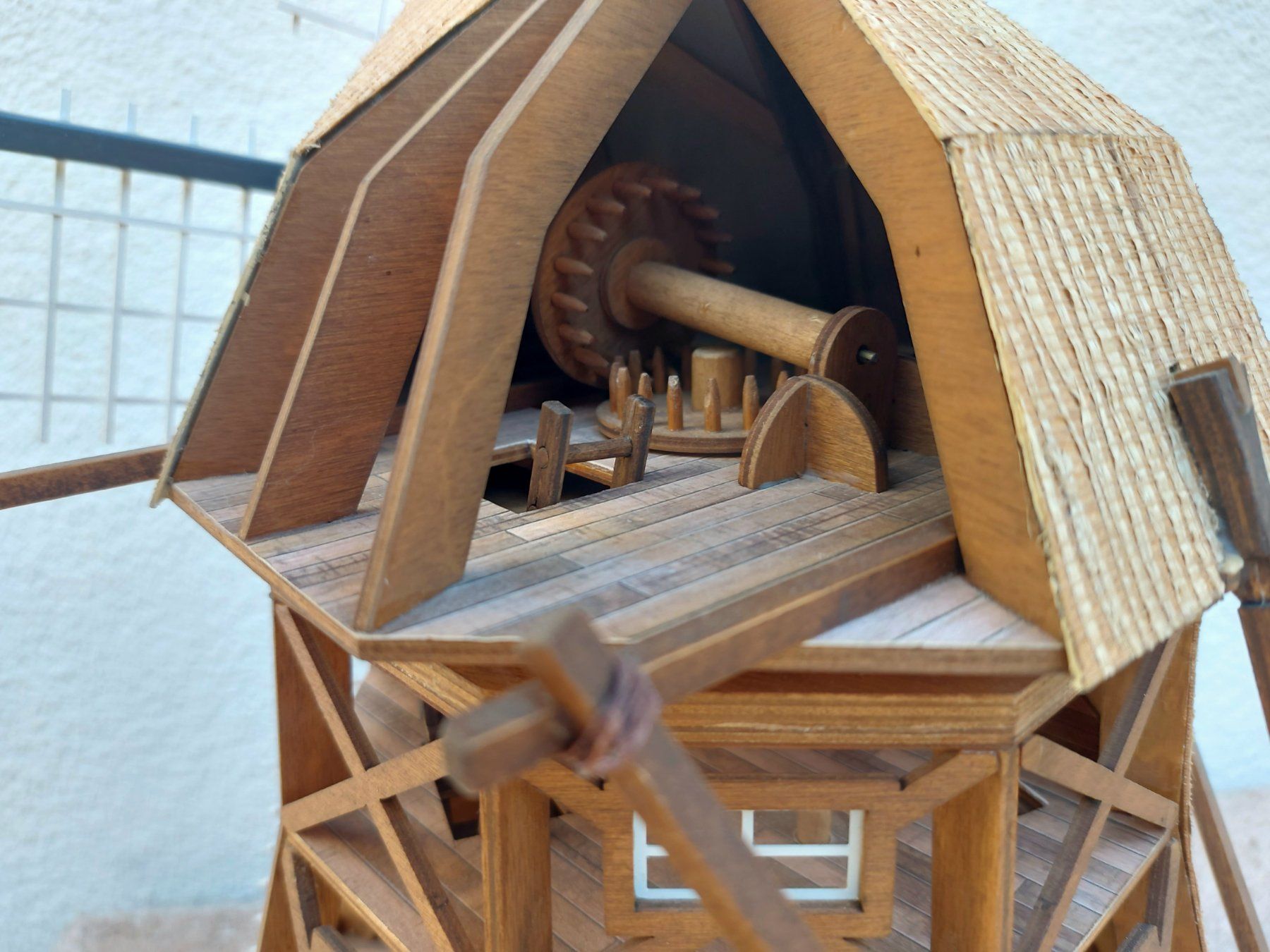 Kit di modellismo & Modellini statici: WINDMÜHLE  mit detailliertem Antrieb aus Holz – Nuovo (secondo la descrizione) da Herrliberg venduto da Jakob8539 6
