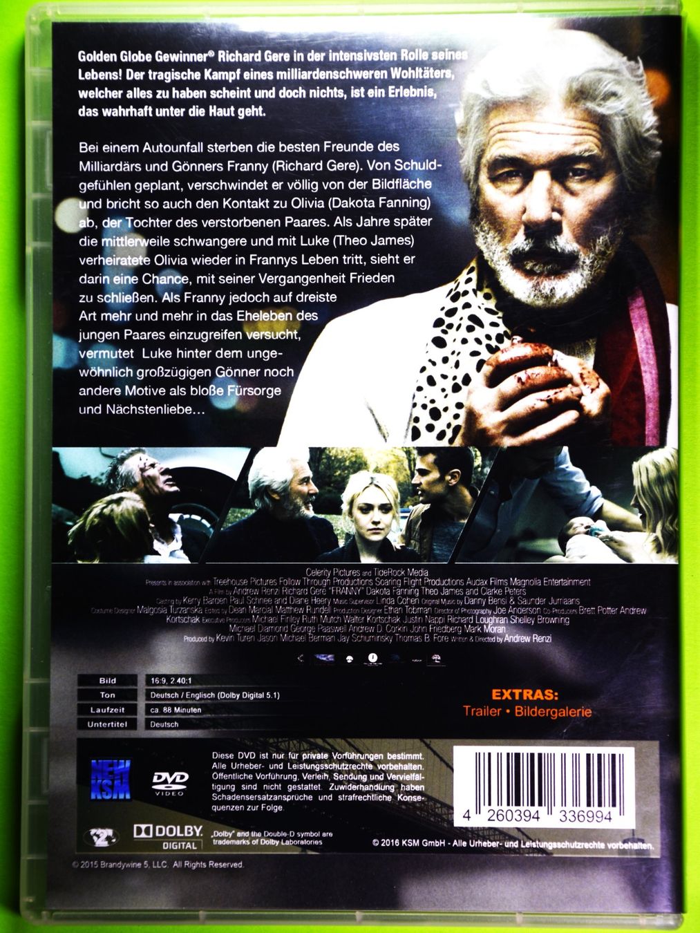 Tutti i DVDs: DER GLÜCKSBRINGER - RICHARD GERE – Nuovo (secondo la descrizione) da Luzern venduto da piro12 1
