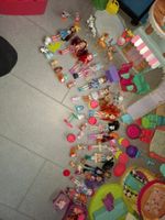 Grosses Enchantimals Kollektion (Puppen, Zubehör, 3 Häuser)