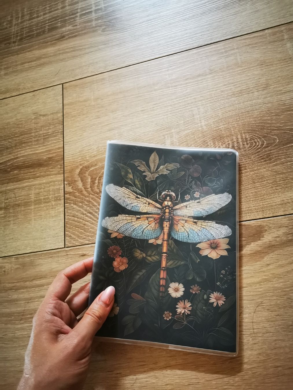 Blocchi: Notizbuch Libelle mit Blumen Motiv Neu – Nuovo e nell'imballaggio originale da Balsthal venduto da Leila_Luna
