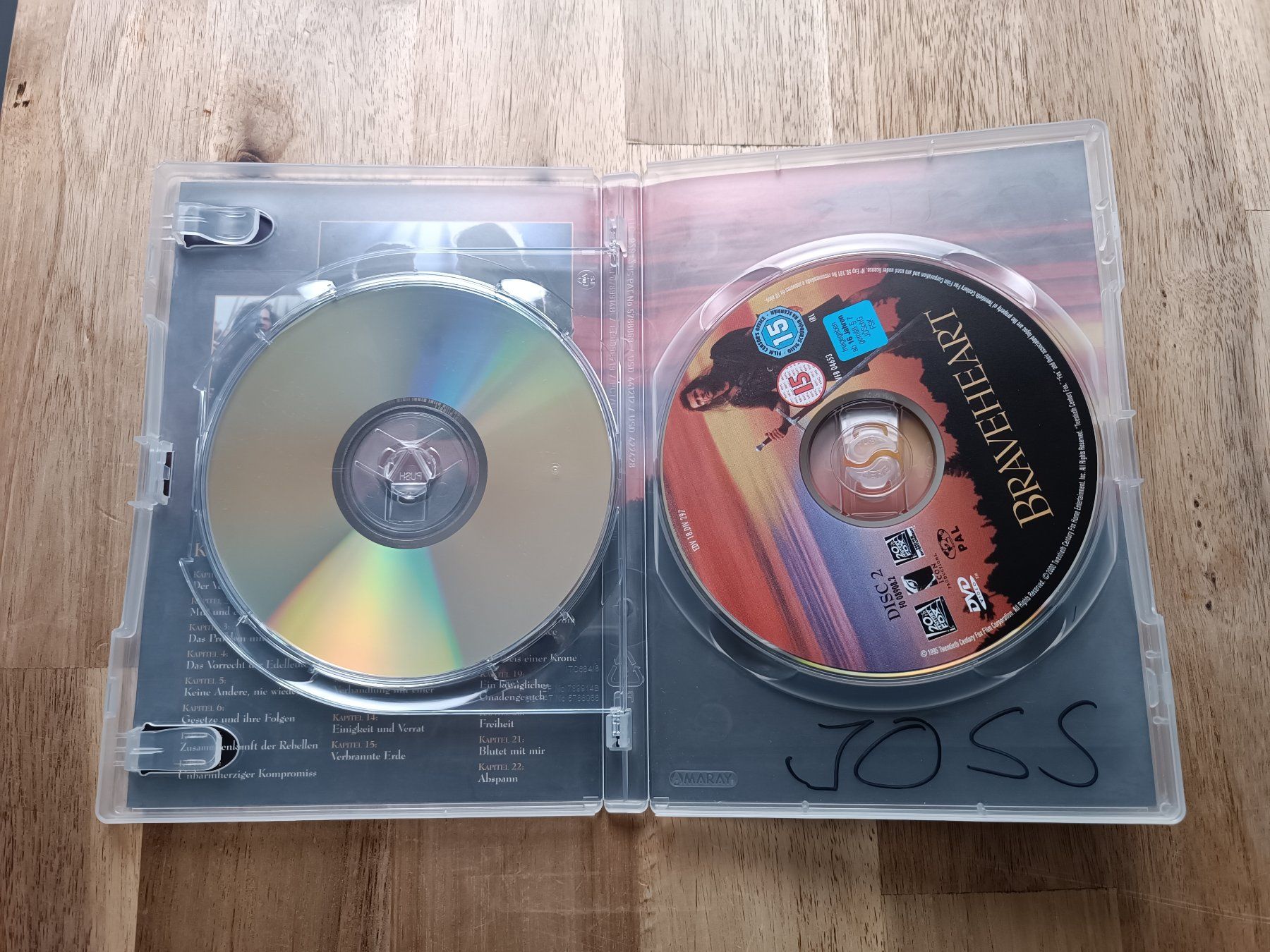 Tutti i DVDs: Braveheart 2er Disc Special Edition – Usato da Amriswil venduto da ITALbozz 2
