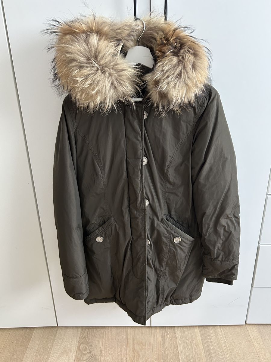 Woolrich Jacken: Woolrich Luxury Arctic Parka, Khaki Gr. S – Gebraucht aus Eglisau von Larissa_Sereina
