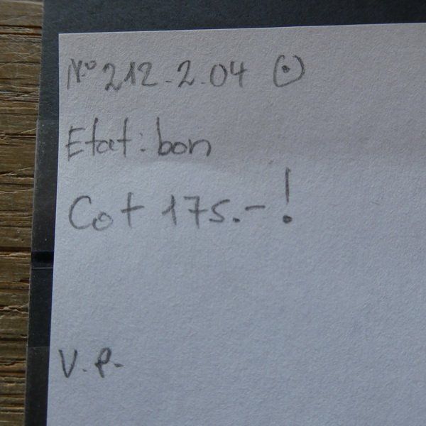 Alle Briefmarken: ABART  Kat.Nr. 212.2.04 ° Einzelmarke – Gebraucht aus Egliswil von Trens01 3