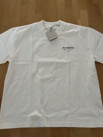 ALLSAINTS T-Shirt Weiss Grösse L Neu mit Etikett Sommer 2023