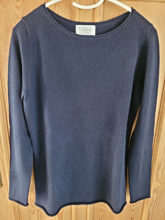 Pull Cachemire 100% Noir Doux Taille M/38 – Occasion Très Bon état, Col V