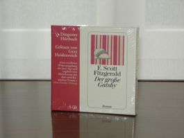 Fitzgerald - Der grosse Gatsby - Hörbuch 5 Cd's / Neu