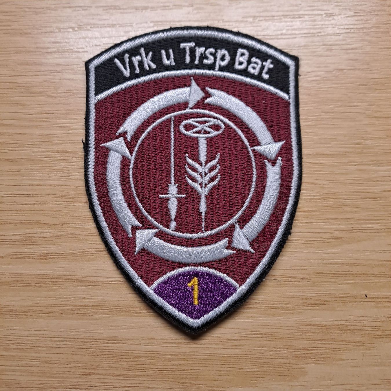 Schweizer Armee Placchette & Badge: Vrk u Trsp Bat 1 – Nuovo (secondo la descrizione) da Gipf-Oberfrick venduto da Mig_29