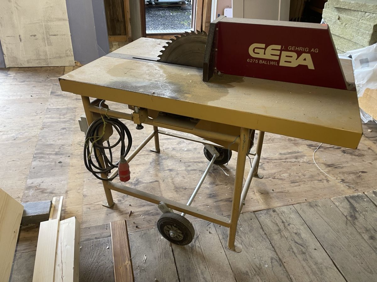 Geba Scies: GEBA Brennholzfräse  – D'occasion à Wangen SZ par freedom83 1