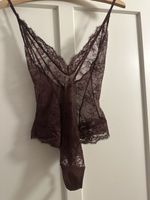 Bodysuit Spitze Weinrot Grösse S H&M neuwertig