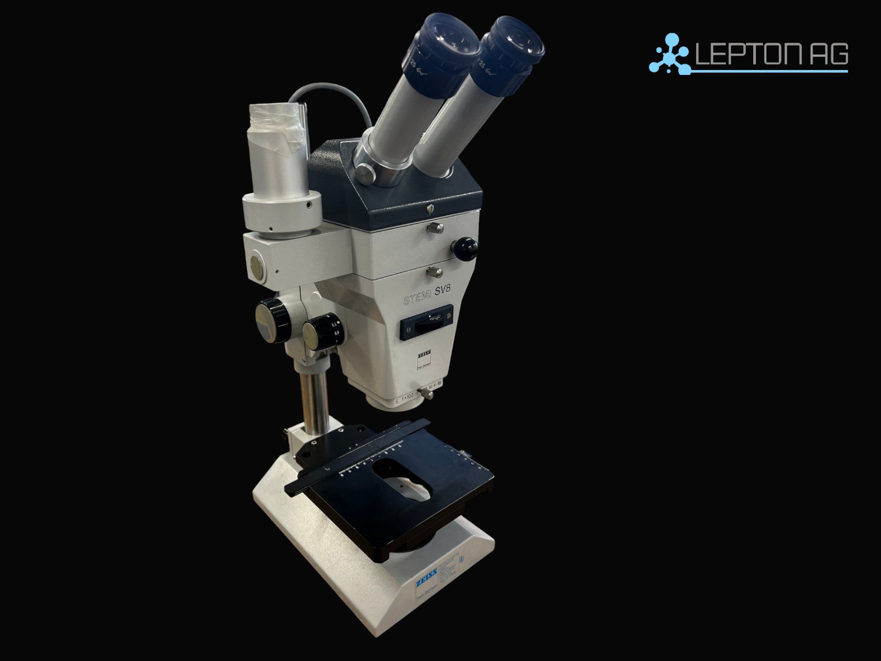 Accessori da laboratorio: Zeiss Stemi SV8 Stereomikroskop – Usato da Niederdorf venduto da LeptonAG_Labor