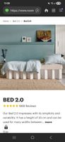 Set: VESTRÖY + RIAB 2.0, Karton, faltbares Bett (80-100cm)