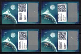 4 Swiss Crypto Stamps 1.0,  ID1, ID1, ID2, ID3 **