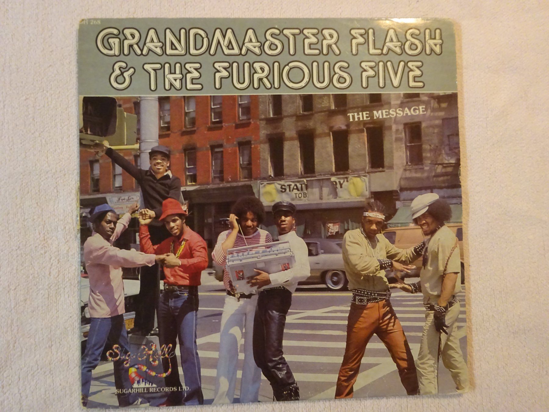 Schallplatten: GRANDMASTER FLASH ** THE MESSAGE – Gebraucht aus Luzern von xrayspex99